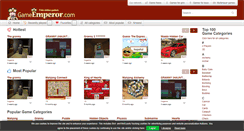 Desktop Screenshot of gameemperor.com